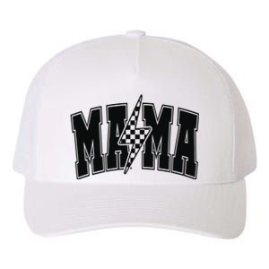 Mama Lightning Bolt Yupoong Adult 5-Panel Trucker Hat