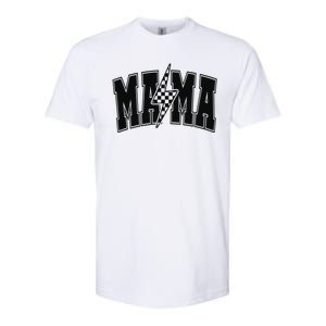 Mama Lightning Bolt Softstyle CVC T-Shirt