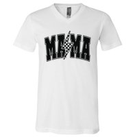 Mama Lightning Bolt V-Neck T-Shirt