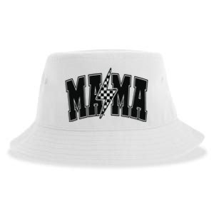 Mama Lightning Bolt Sustainable Bucket Hat