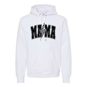 Mama Lightning Bolt Premium Hoodie