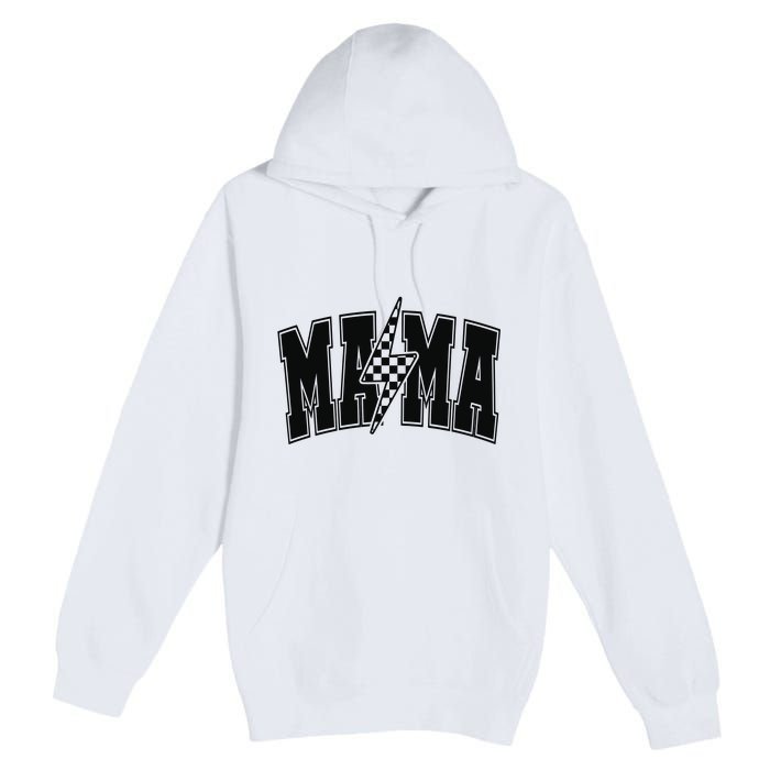 Mama Lightning Bolt Premium Pullover Hoodie