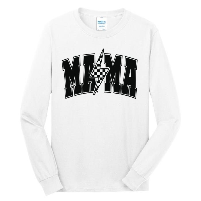 Mama Lightning Bolt Tall Long Sleeve T-Shirt