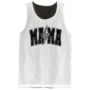 Mama Lightning Bolt Mesh Reversible Basketball Jersey Tank