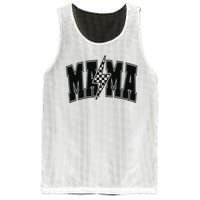 Mama Lightning Bolt Mesh Reversible Basketball Jersey Tank