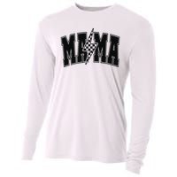 Mama Lightning Bolt Cooling Performance Long Sleeve Crew