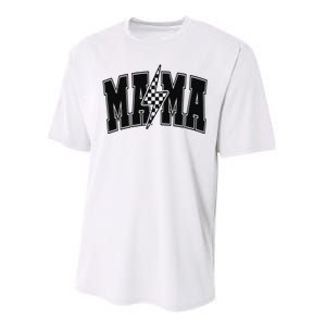 Mama Lightning Bolt Performance Sprint T-Shirt