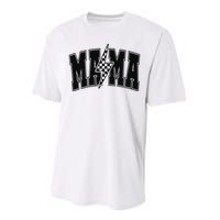 Mama Lightning Bolt Performance Sprint T-Shirt