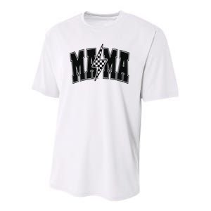 Mama Lightning Bolt Youth Performance Sprint T-Shirt