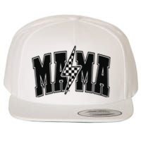 Mama Lightning Bolt Wool Snapback Cap