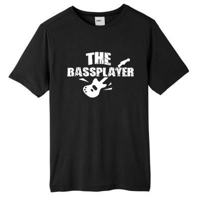 Music Lover Bass Guitar Tall Fusion ChromaSoft Performance T-Shirt