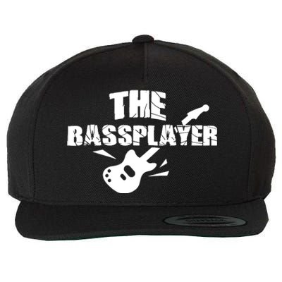 Music Lover Bass Guitar Wool Snapback Cap