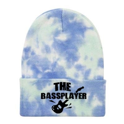 Music Lover Bass Guitar Tie Dye 12in Knit Beanie