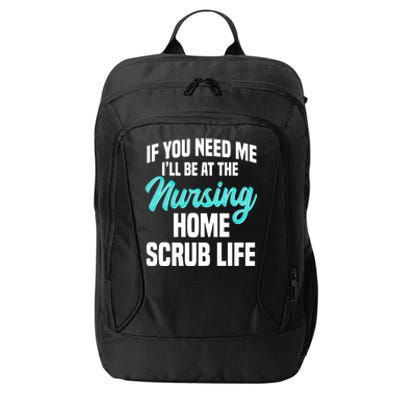 Midwife Labour Birth Obstetrician Nursing Home Scrub Life Meaningful Gift City Backpack