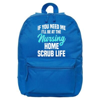 Midwife Labour Birth Obstetrician Nursing Home Scrub Life Meaningful Gift 16 in Basic Backpack