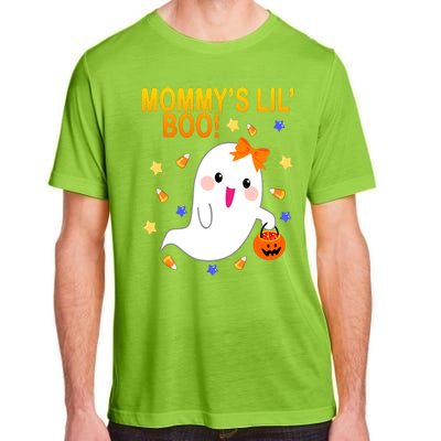 Mommys Lil Boo Cute Halloween Adult ChromaSoft Performance T-Shirt