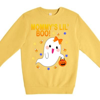 Mommys Lil Boo Cute Halloween Premium Crewneck Sweatshirt