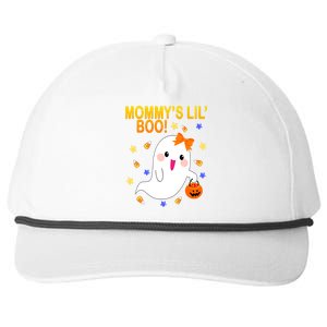 Mommys Lil Boo Cute Halloween Snapback Five-Panel Rope Hat