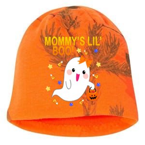 Mommys Lil Boo Cute Halloween Kati - Camo Knit Beanie