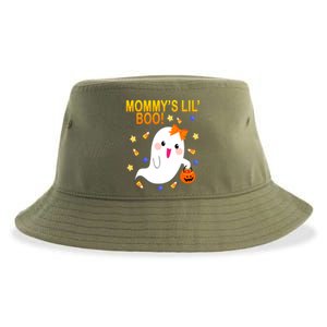 Mommys Lil Boo Cute Halloween Sustainable Bucket Hat