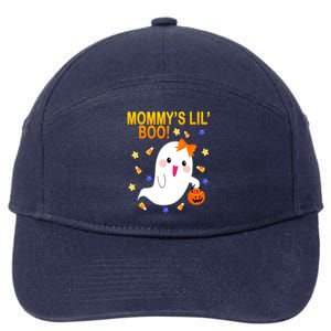 Mommys Lil Boo Cute Halloween 7-Panel Snapback Hat