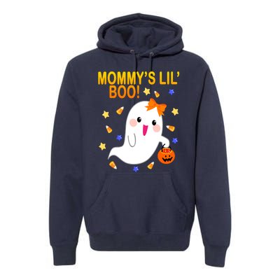 Mommys Lil Boo Cute Halloween Premium Hoodie