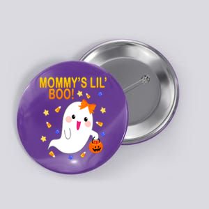 Mommys Lil Boo Cute Halloween Button