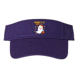 Mommys Lil Boo Cute Halloween Valucap Bio-Washed Visor