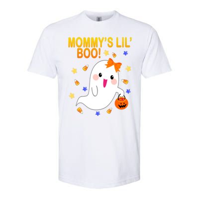 Mommys Lil Boo Cute Halloween Softstyle® CVC T-Shirt