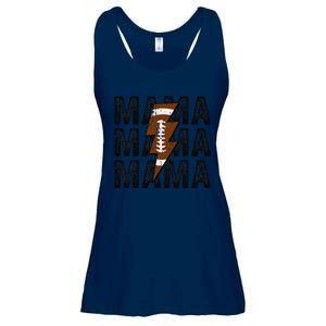 Mama Lightning Bolt Game Day Football Season Mom Women Ladies Essential Flowy Tank