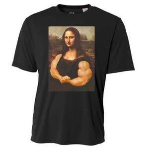 Mona Lisa Bodybuilding Muscle Gym Workout Outfits Cooling Performance Crew T-Shirt