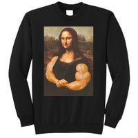 Mona Lisa Bodybuilding Muscle Gym Workout Outfits Sweatshirt