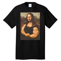 Mona Lisa Bodybuilding Muscle Gym Workout Outfits Tall T-Shirt