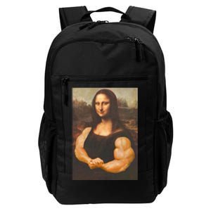 Mona Lisa Bodybuilding Muscle Gym Workout Outfits Daily Commute Backpack