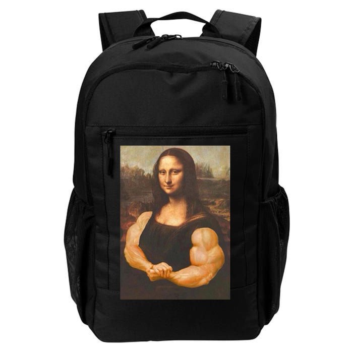 Mona Lisa Bodybuilding Muscle Gym Workout Outfits Daily Commute Backpack