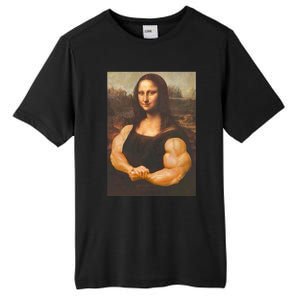 Mona Lisa Bodybuilding Muscle Gym Workout Outfits Tall Fusion ChromaSoft Performance T-Shirt