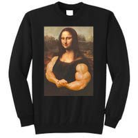 Mona Lisa Bodybuilding Muscle Gym Workout Outfits Tall Sweatshirt