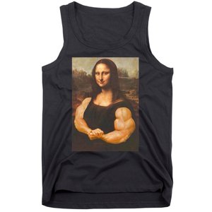 Mona Lisa Bodybuilding Muscle Gym Workout Outfits Tank Top