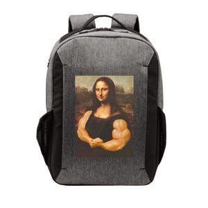 Mona Lisa Bodybuilding Muscle Gym Workout Outfits Vector Backpack