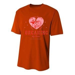 Miranda Lambert Breaking My Heart Postcards From Texas Performance Sprint T-Shirt