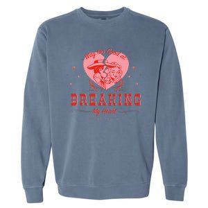 Miranda Lambert Breaking My Heart Postcards From Texas Garment-Dyed Sweatshirt