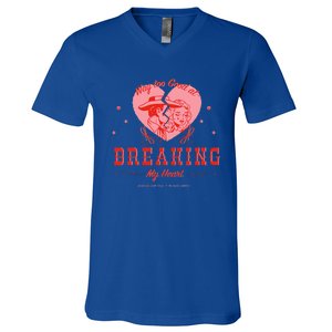 Miranda Lambert Breaking My Heart Postcards From Texas V-Neck T-Shirt