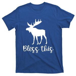 Moose Lovers Bless This Moose Gift T-Shirt