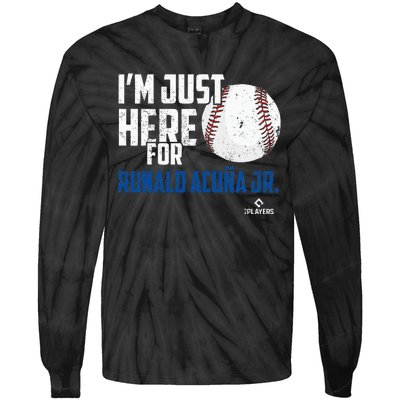 Major League Baseball RONALD ACUNA JR MLBRAC2010 Tie-Dye Long Sleeve Shirt