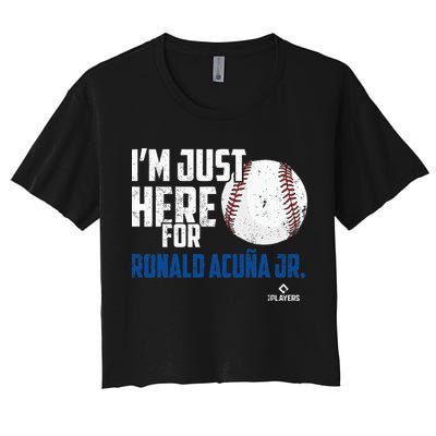 Major League Baseball RONALD ACUNA JR MLBRAC2010 Crop Top