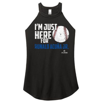 Major League Baseball RONALD ACUNA JR MLBRAC2010 Women’s Perfect Tri Rocker Tank