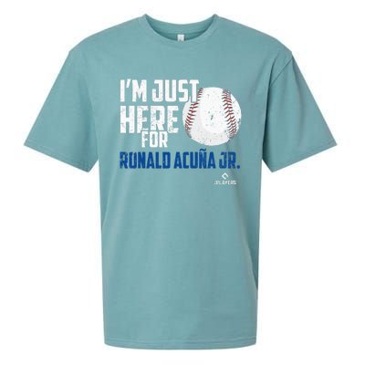 Major League Baseball RONALD ACUNA JR MLBRAC2010 Sueded Cloud Jersey T-Shirt