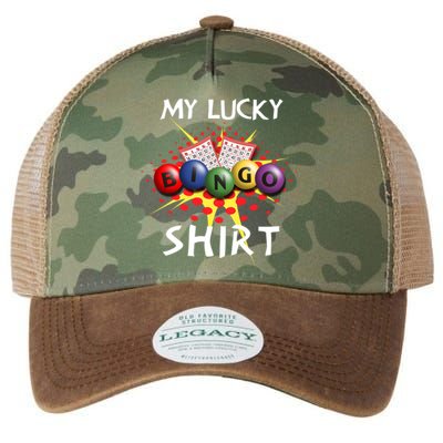 My Lucky Bingo Sweatshirt Cute Lucky Player Legacy Tie Dye Trucker Hat