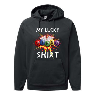 My Lucky Bingo Sweatshirt Cute Lucky Player Performance Fleece Hoodie