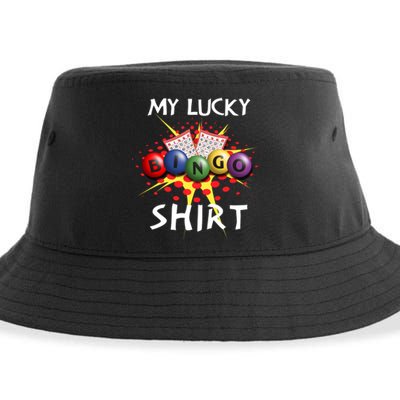 My Lucky Bingo Sweatshirt Cute Lucky Player Sustainable Bucket Hat